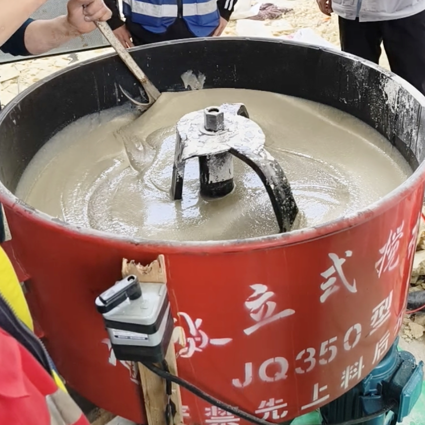 贵南汽轮机余热压缩机导热油设备底座耐高温环氧树脂灌浆料